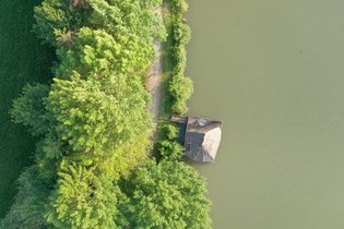 Cabane Duo flottante Oiseau du Paradis