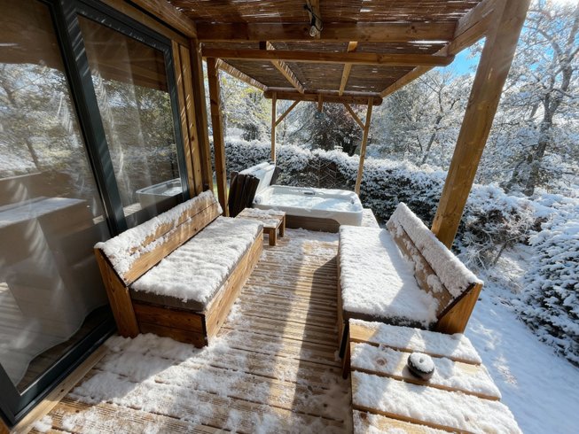 Hébergement AbracadaRoom : HY•Lødge Spa-4pers N°6 (Chalet nature avec spa privatif) - Image 3