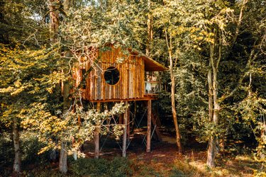 Cabane Spa Haut Perchoir à St-Léger-Aux-Bois (1)