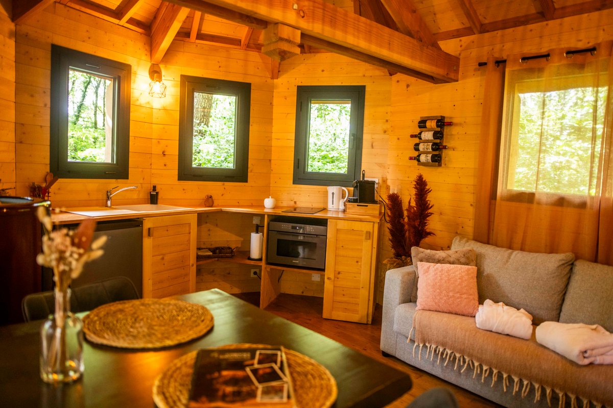 La Cabane Nid'Amour & Spa à Martillac (6)