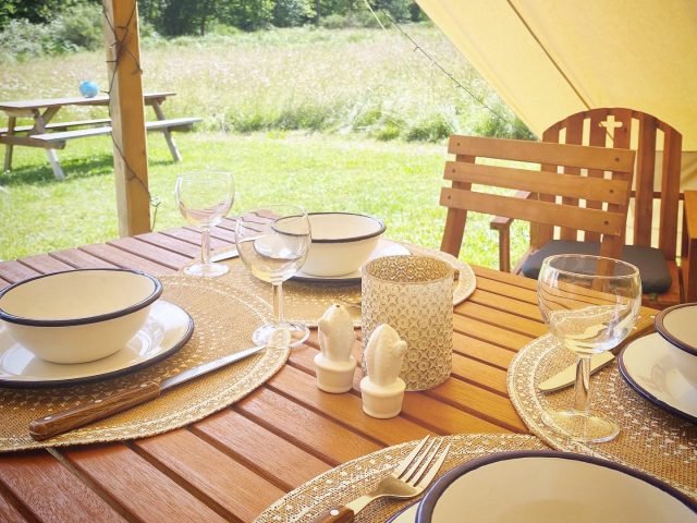 Hébergement AbracadaRoom : Lotus belle tipi Le Ranch Camping et Glamping - Image 11