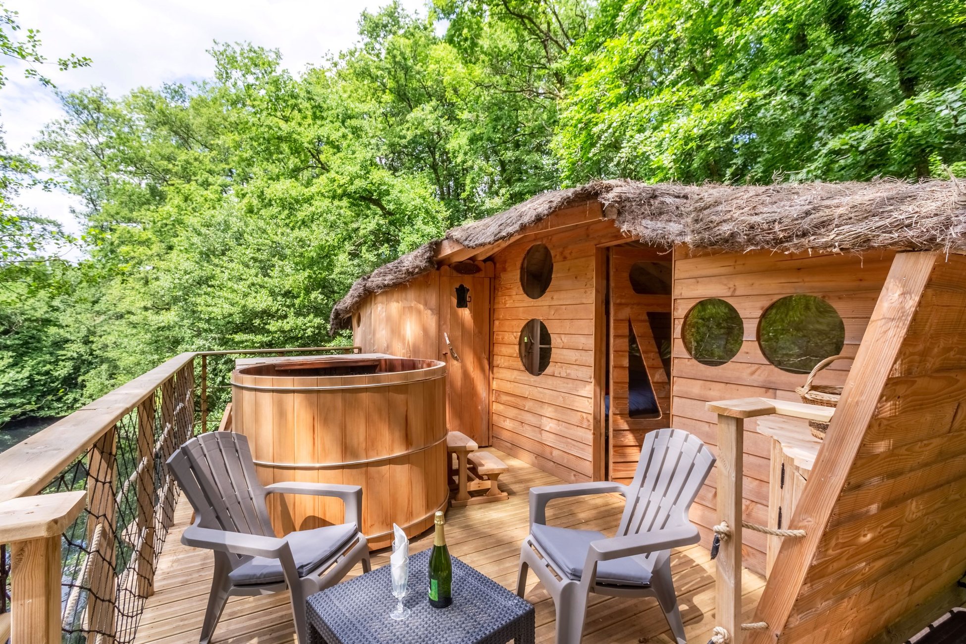 Hébergement UnicStay : Cabane SPA Prague à La Baconnière