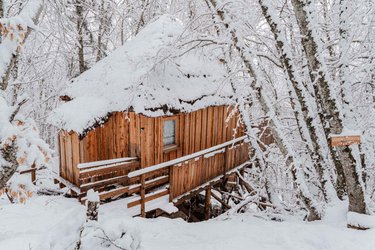 Cabane des Farfadets : Spa & Sauna à Saint Léger Les Mélèzes (1)