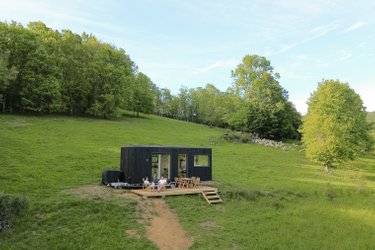 Parcel Tiny House - face aux Pyrénées proche Toulouse à Belbèze-En-Comminges (1)