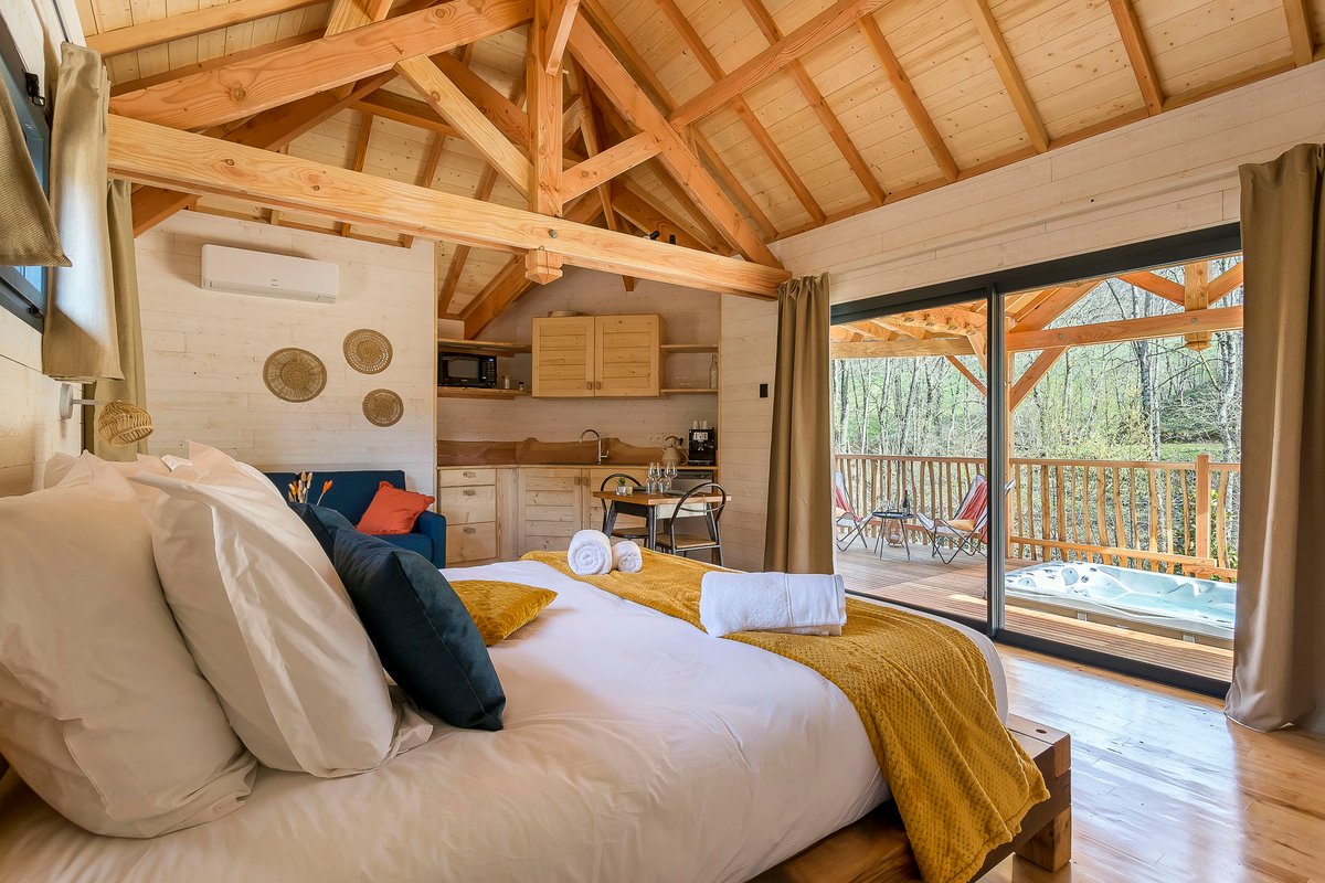 Cabane Verveine & SPA à Satillieu (10)