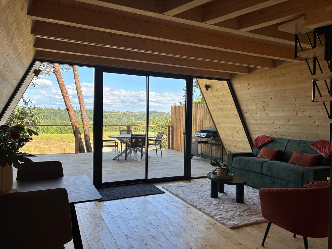 Chalet  VercoréA SPA Privatif, Domaine CollinéA en Drôme Des Collines à Bathernay (1)