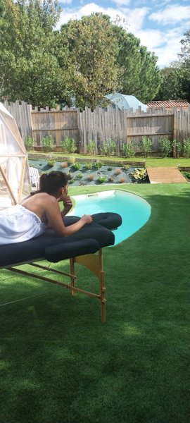 Hébergement AbracadaRoom : "M"ANON-Dôme Géodésique, piscine, spa et sauna. - Image 47