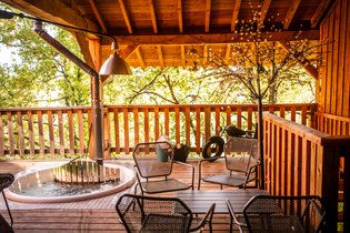 Cabane sur pilotis Tarn