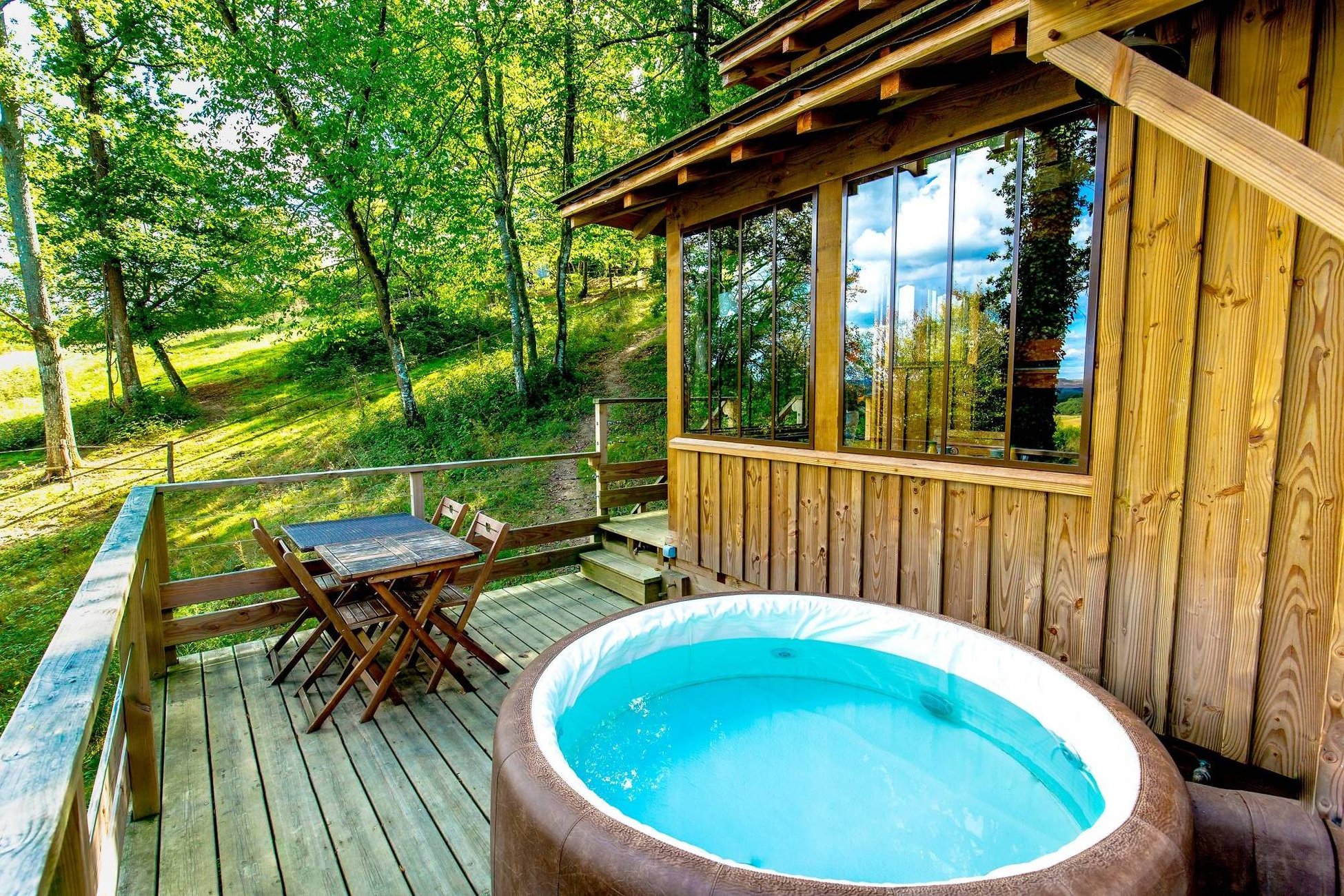 Hébergement UnicStay : Cabane des Bois & Spa à Estipouy