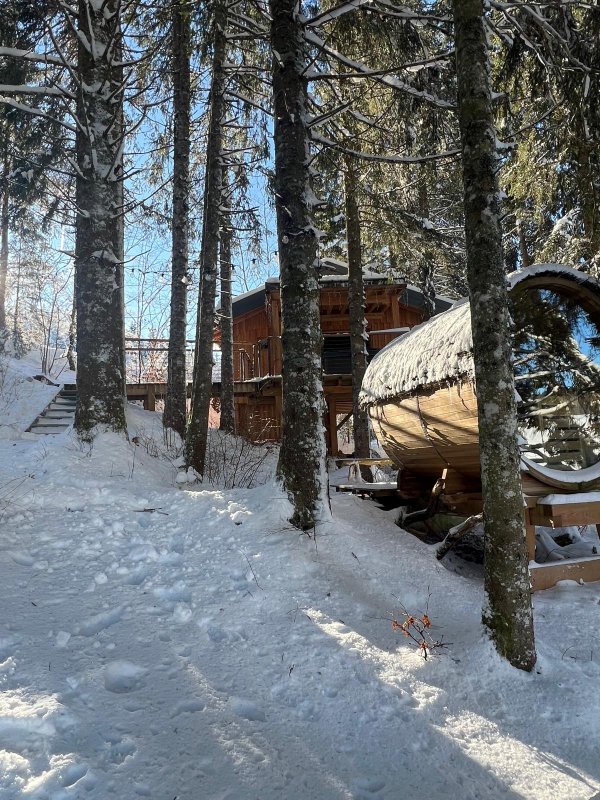 Cabane La Bois du four & Spa & Sauna à Petite Chaux (16)
