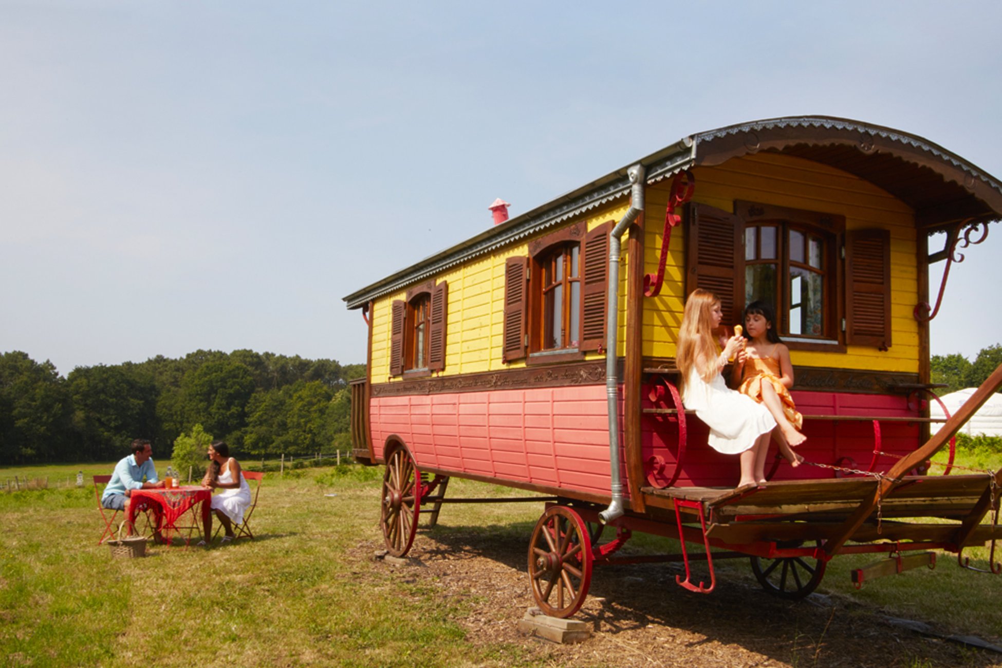 Hébergement UnicStay : La Roulotte Tzigane à Ploemel