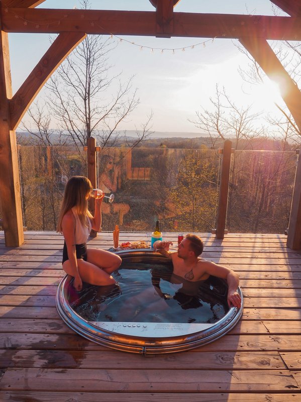 Cabane Spa Mésange à Bonlieu (25)