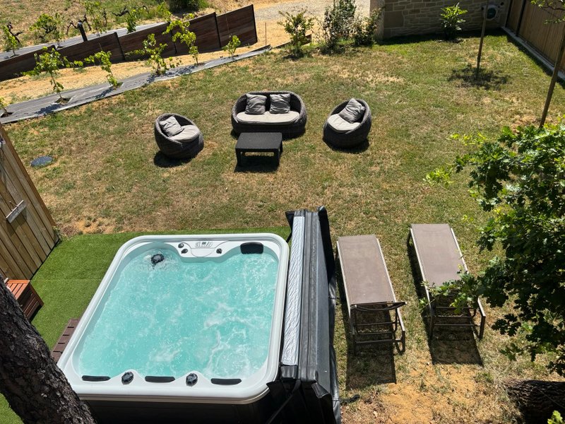 Hébergement AbracadaRoom : Chalet  VercoréA SPA Privatif, Domaine CollinéA en Drôme Des Collines - Image 23
