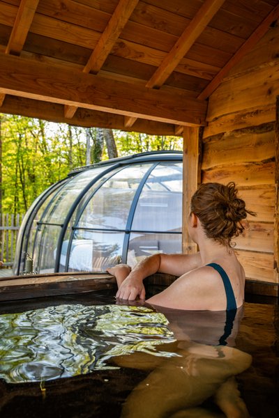 Hébergement AbracadaRoom : Grand dôme perché Spa - Geai des chênes - Image 38