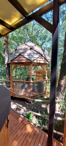 Hébergement AbracadaRoom : Cabane perchée GAIA & Spa - Image 25