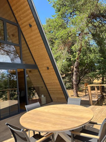 Hébergement AbracadaRoom : Chalet  VercoréA SPA Privatif, Domaine CollinéA en Drôme Des Collines - Image 5