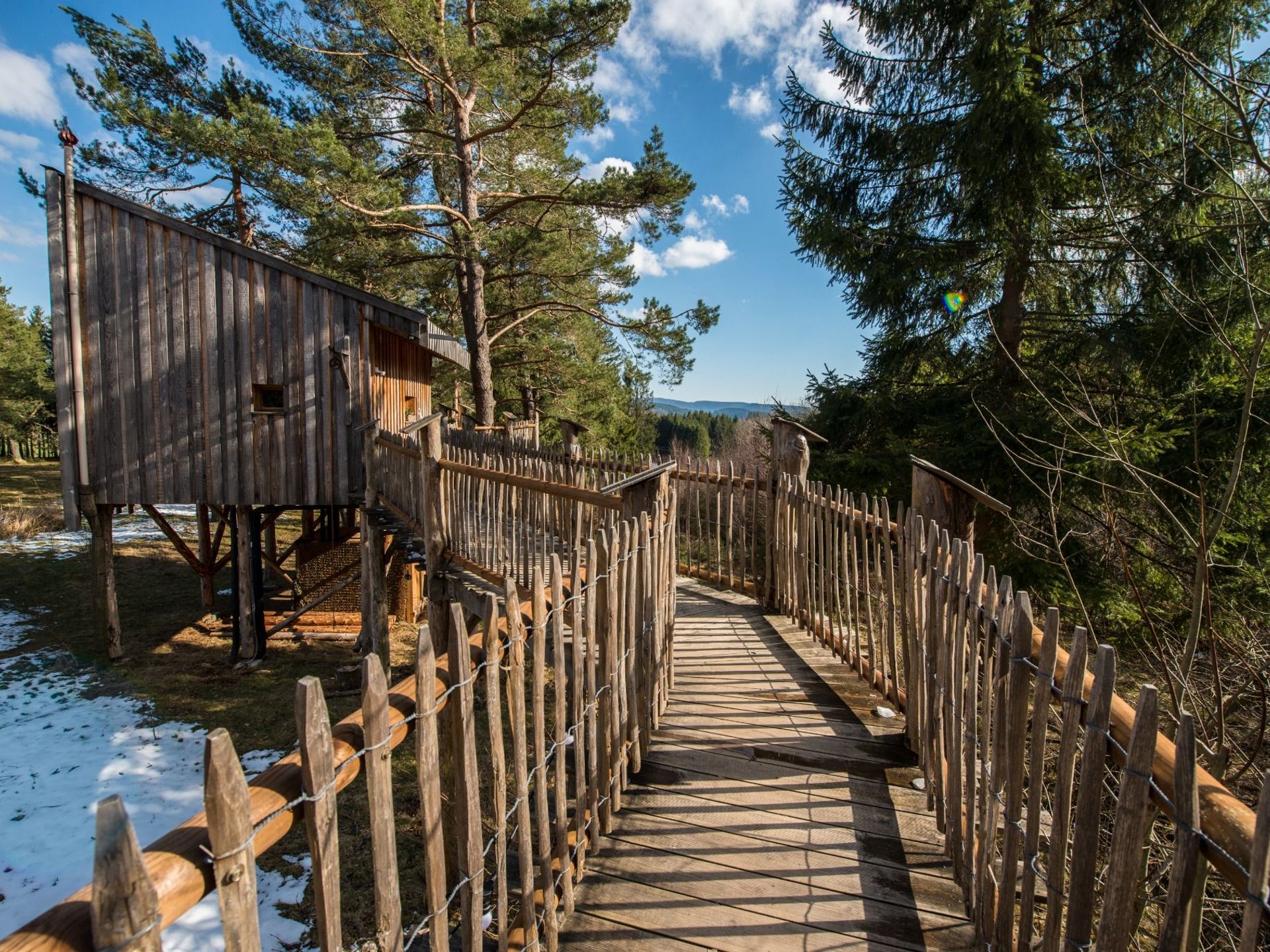 Cabane perchée Deluxe Famille avec Spa