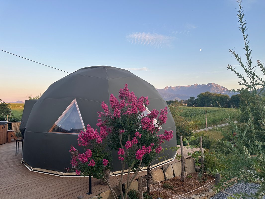 Le dôme de l'étoile du Béarn & Spa à Asson (38)