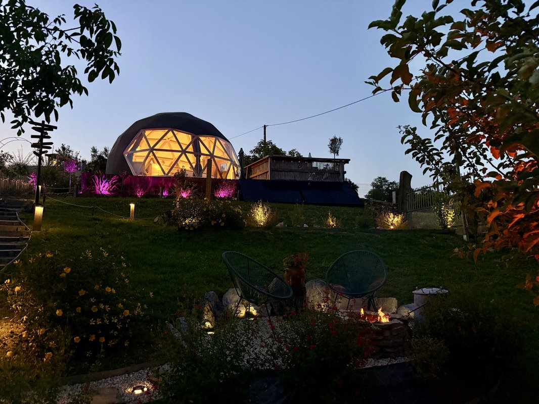 Le dôme avec spa privatif et vue sur les Pyrénées à Asson (11)