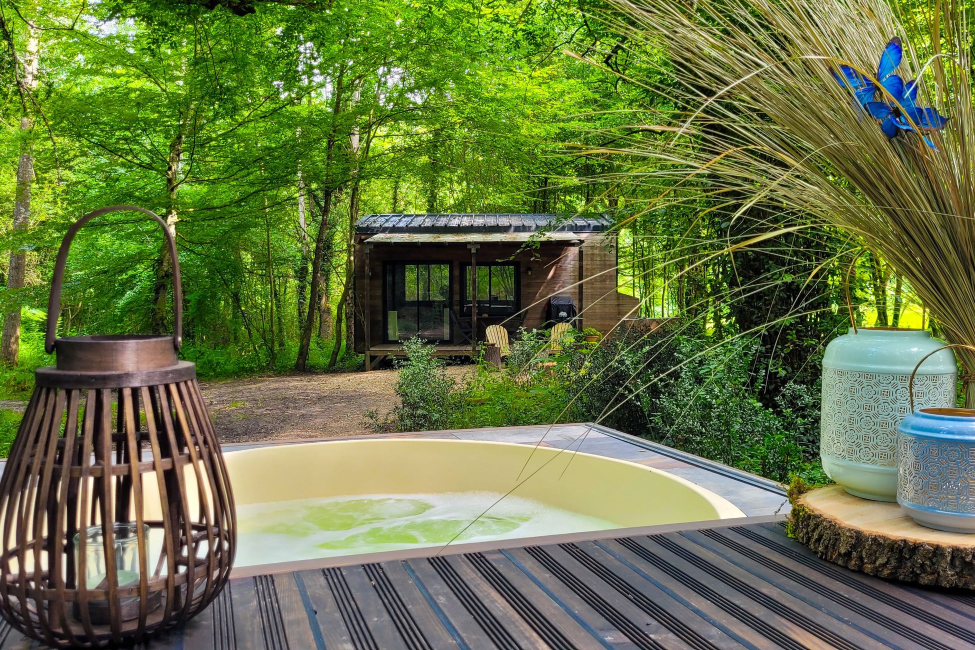 Hébergement UnicStay : Tiny House Lumen & son bain bordelais à Saint Martin Curton
