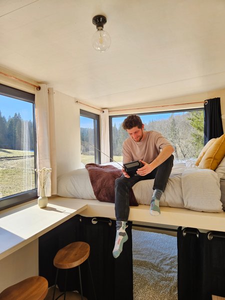 Hébergement AbracadaRoom : Tiny House L'Alpage | Dans les montagnes du Jura - Image 9