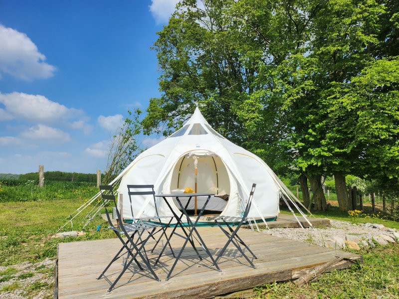 Hébergement AbracadaRoom : Tente Lotus nature - Image 1