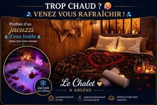 Chalet Romantique Spa & Ciné Privé / 10 min centre