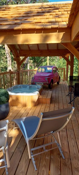 Hébergement AbracadaRoom : Cabane Spa Vintage Prestige - Image 9