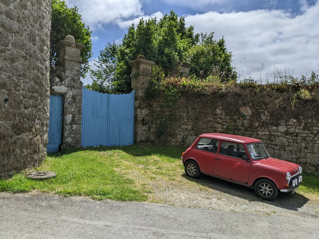 La tour médiévale du Chateau de la Carrée à Saint-Germain-En-Coglès (21)