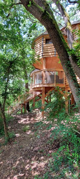 Hébergement AbracadaRoom : Cabane perchée ASTERIA & Spa - Image 19