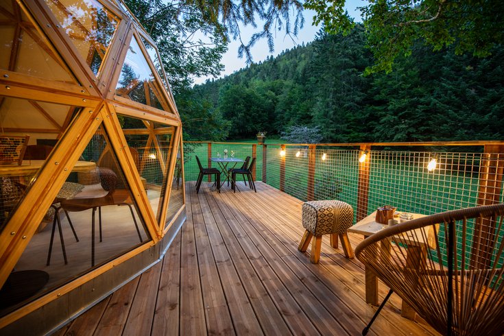 Hébergement AbracadaRoom : Panoramic dome, total immersion in nature - Image 22