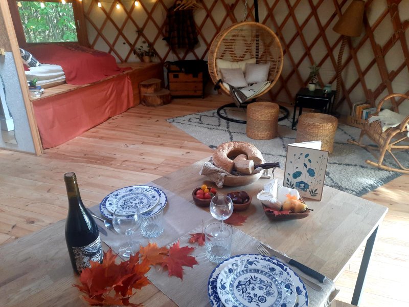 Hébergement AbracadaRoom : Yourte contemporaine tout confort - Image 14