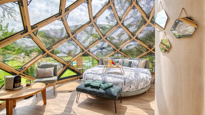 Hébergement AbracadaRoom : Zome haut-de-gamme & Spa - Image 4