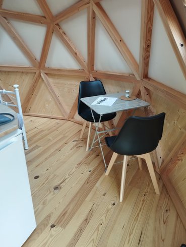 Le Dôme géodésique cocooning & Spa : Dôme en Bourgogne (Bourgogne-Franche-Comté)