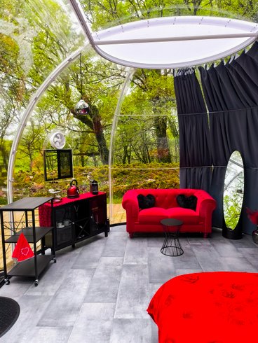 Hébergement AbracadaRoom : Bulle Love Passion & spa - Image 14