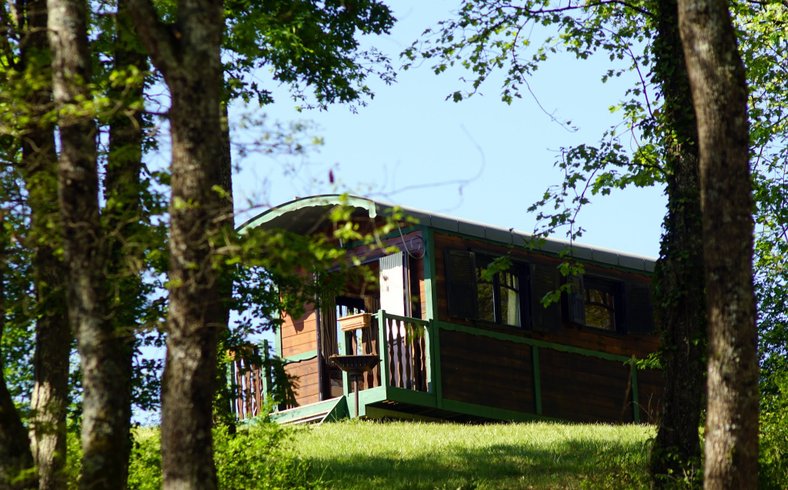 Hébergement AbracadaRoom : Roulotte Gîte Luxe d'Escapa - Image 1