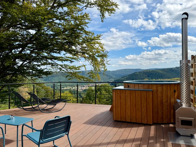 Hébergement AbracadaRoom : Dôme Orbe-Insolite-Sauna-Bain-Nordique-Climatisé - Image 2