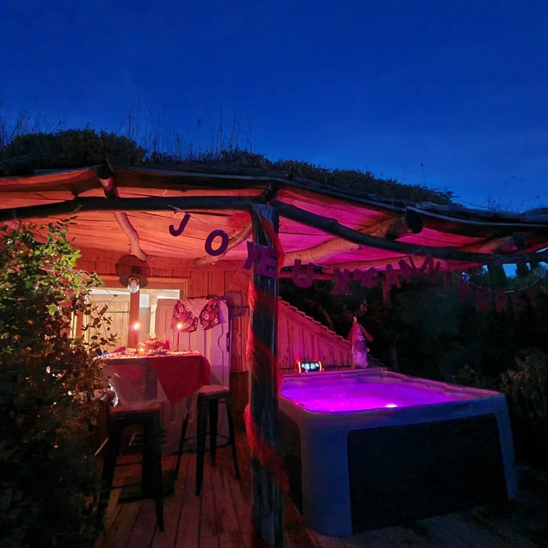 Maison  du Hobbit avec spa privatif à Villarzel Du Razès (8)