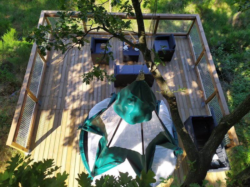 Hébergement AbracadaRoom : Tente Suspendue Emeraude - Image 3