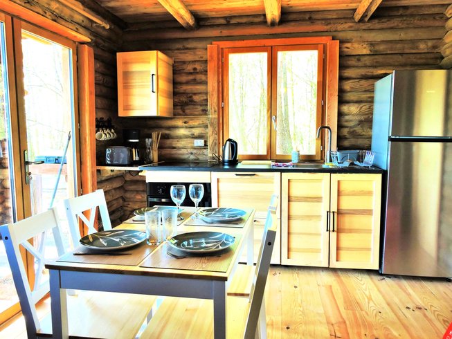 Hébergement AbracadaRoom : Authentique chalet en rondins avec spa en pleine nature - Image 5