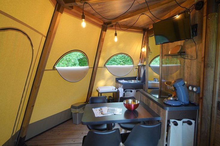Hébergement AbracadaRoom : Le Tipi de L'Orée des 4 chemins & Spa - Image 7