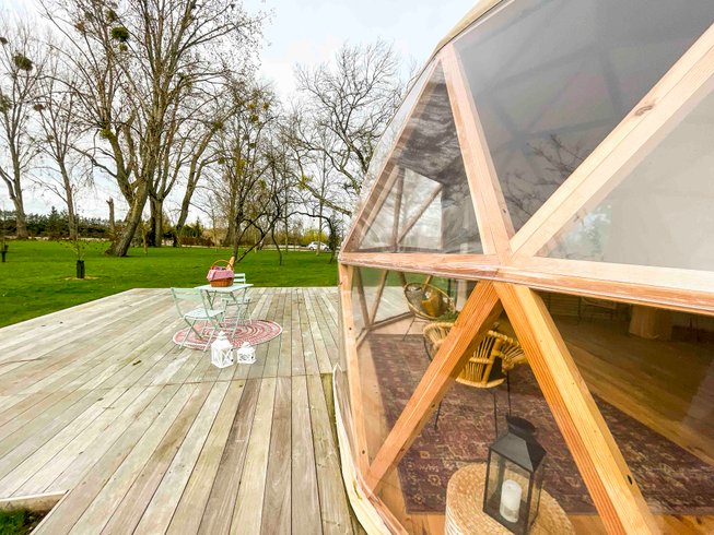 Hébergement AbracadaRoom : Le Dôme avec Bain nordique - Image 14