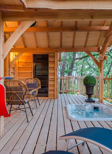 Cabane Spa Dolce Vita Prestige à Clairac