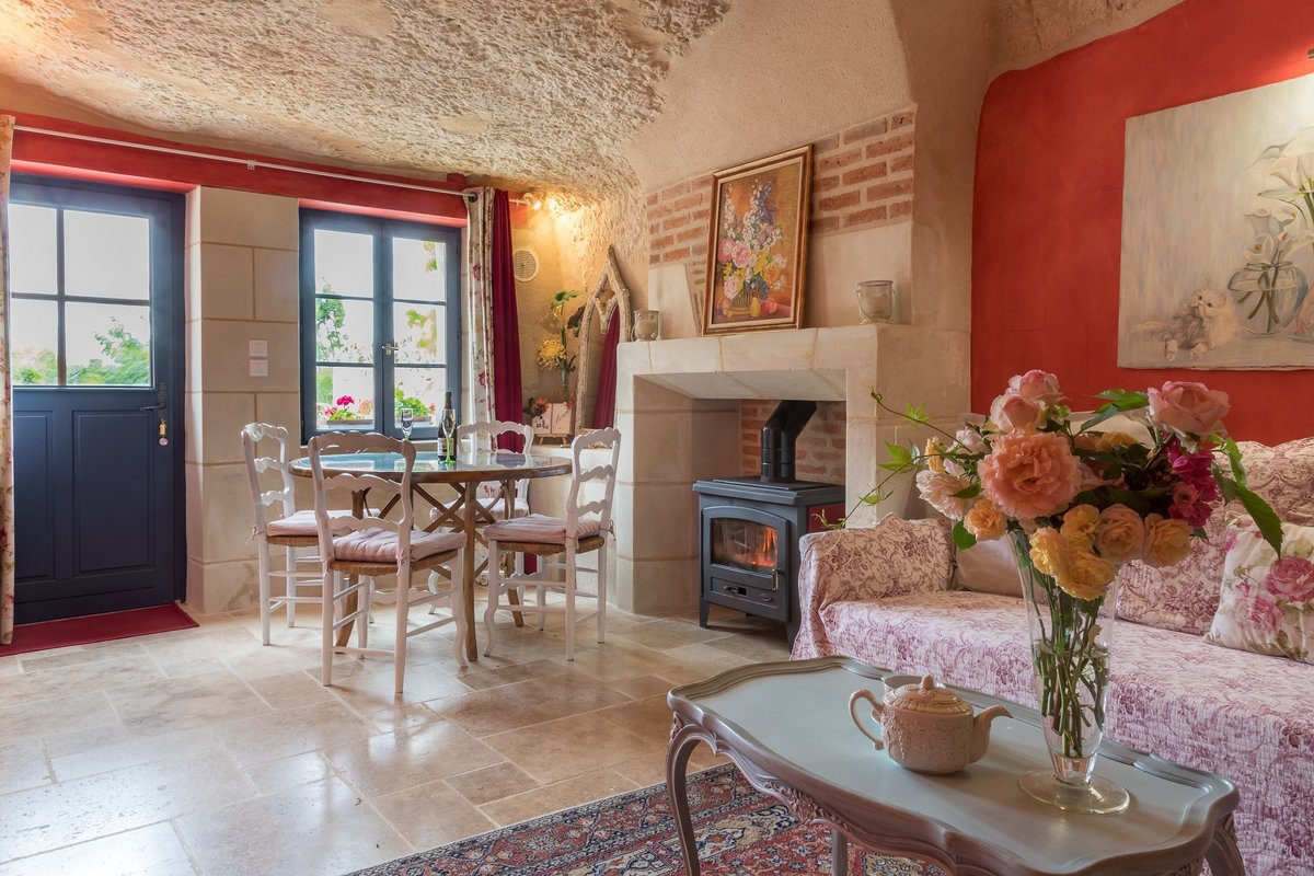 Gîte Troglodytique 1875 à Noizay (8)
