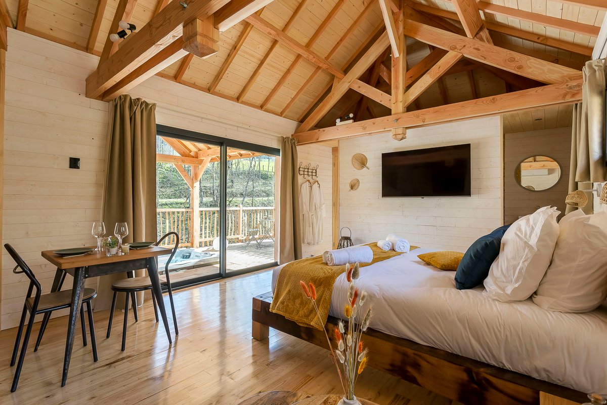 Cabane Verveine & SPA à Satillieu (11)