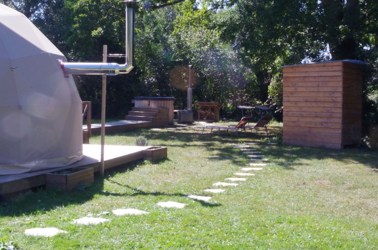 Hébergement AbracadaRoom : Le Petit Dôme et son bain nordique - Image 19