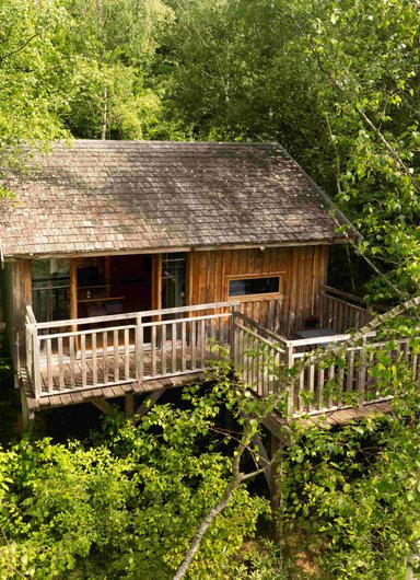 Cabane Spa Souffle d'Emeraude à St-Léger-Aux-Bois