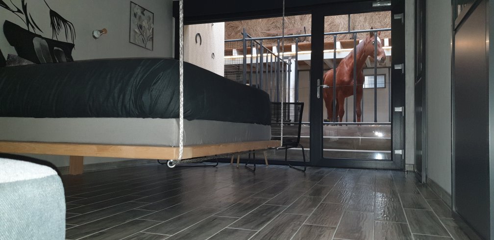 Hébergement AbracadaRoom : Lodge 2 - 4 pers. terrasse avec  des chevaux à votre chevet - Image 12