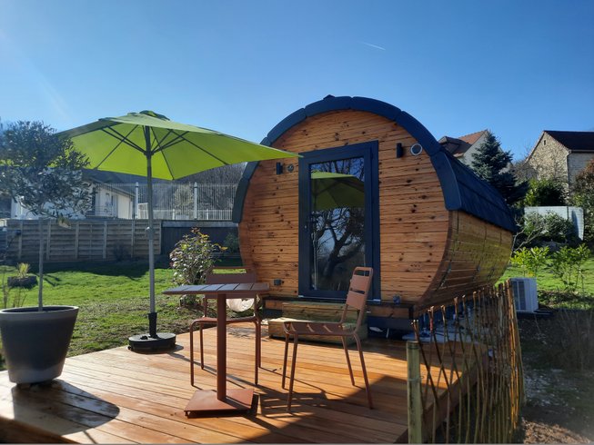 Hébergement AbracadaRoom : Tonneau insolite Le Cerisier - Image 5