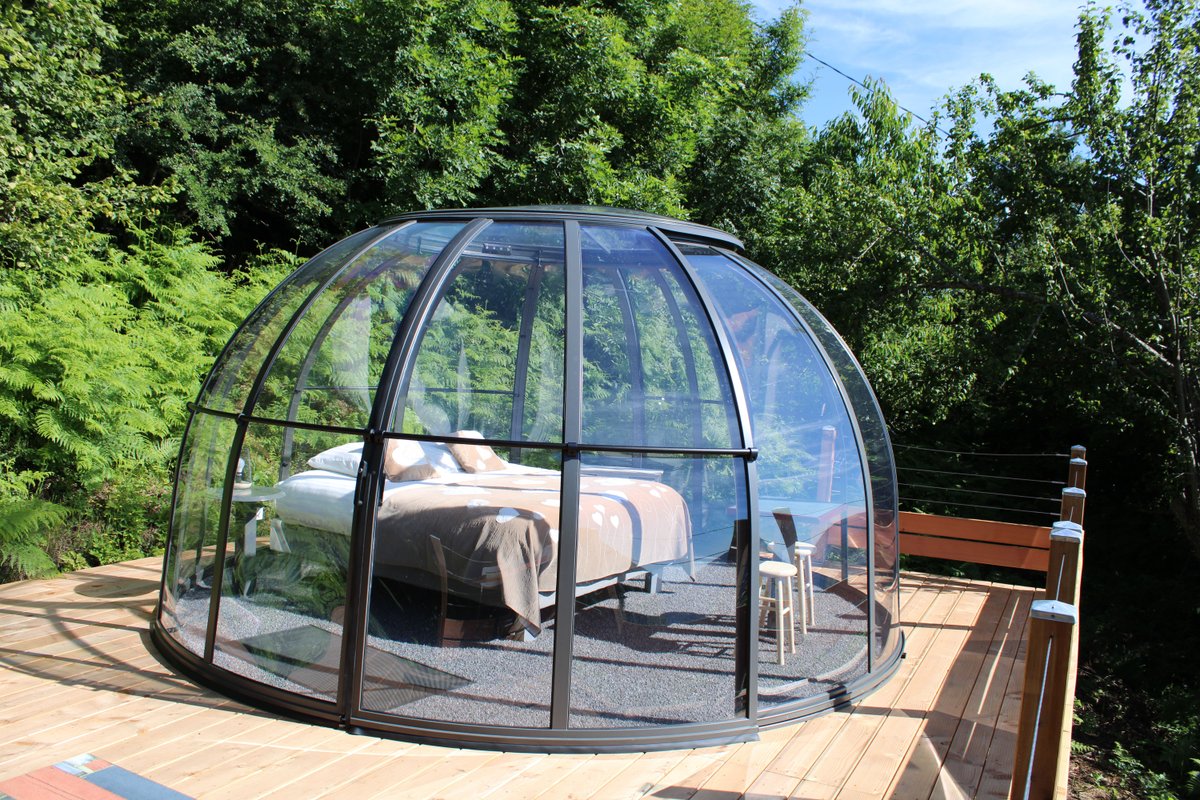 Dôme Coton, accès piscine & SPA à Jaunac (13)